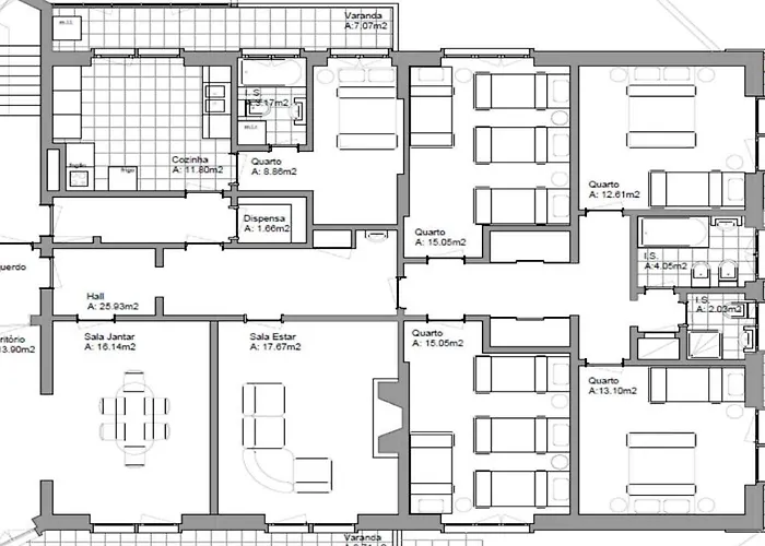 Апартаменти Apolonia 3e Five Bedrooms