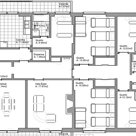 Lejlighed Apolonia 3e Five Bedrooms